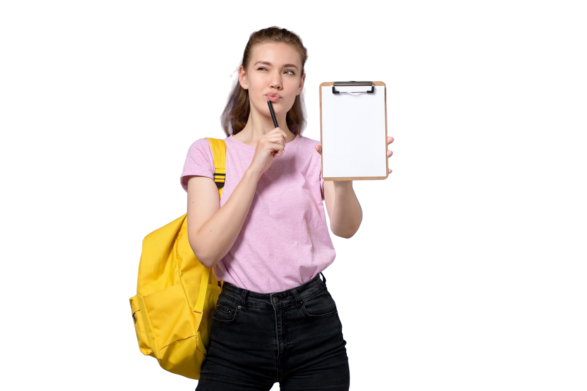 Estudiante retomando estudios