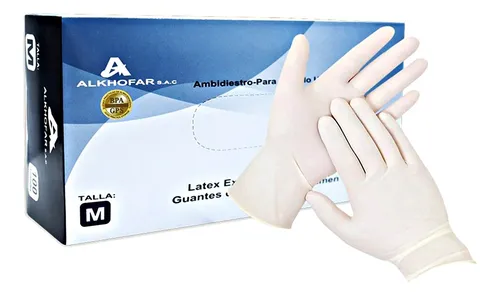 Guantes de látex